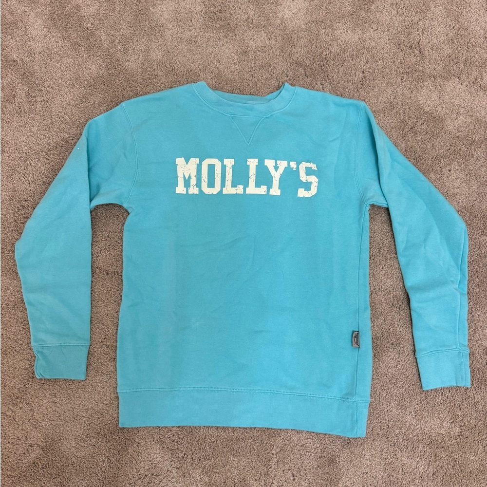 Molly's Blue Sweatshirt